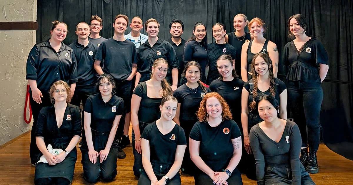group of nutrition students