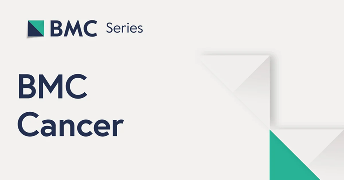 cover of BMC Cancer research journal